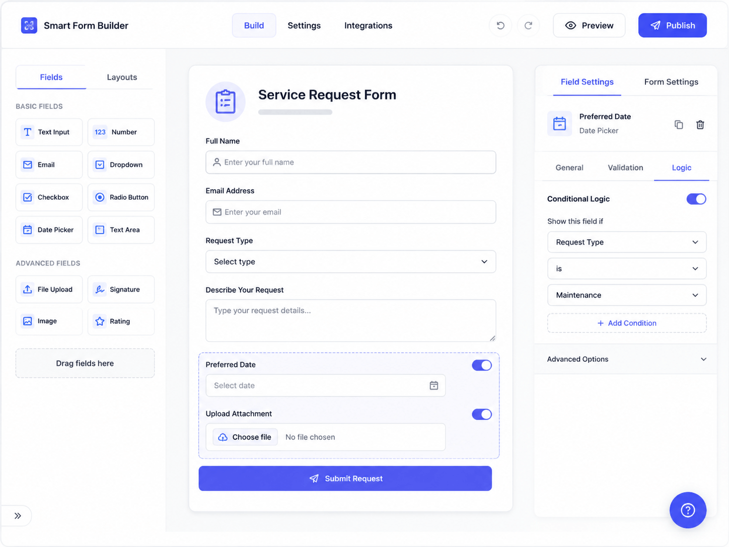 Smart Form Builder